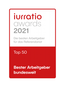 iurratio Award TOP 50 Dombert Rechtsanwälte