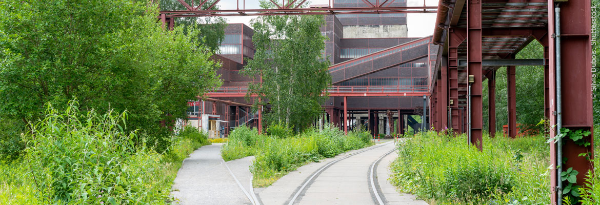 Gelände der Zeche und Kokerei Zollverein in Essen